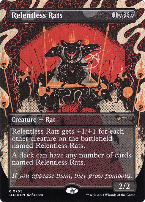 Relentless Rats from Secret Lair Drop