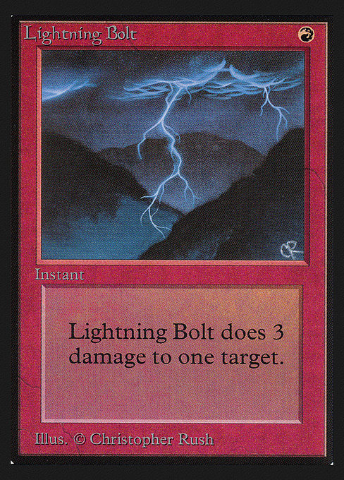 Lightning Bolt from Collectors' Edition