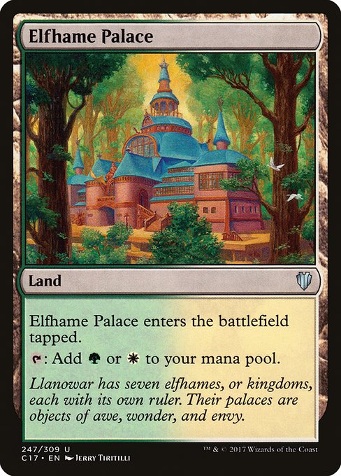 Elfhame Palace from Commander 2017