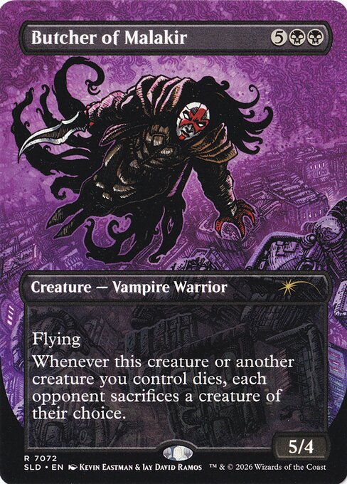 Butcher of Malakir from Secret Lair Drop