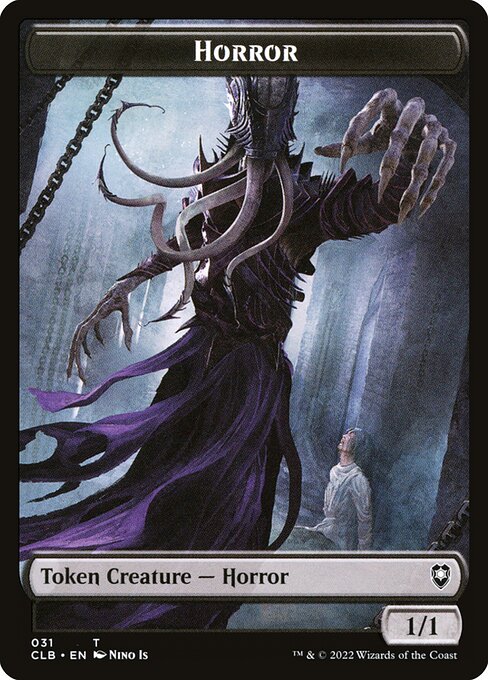 Horror highlighted card art