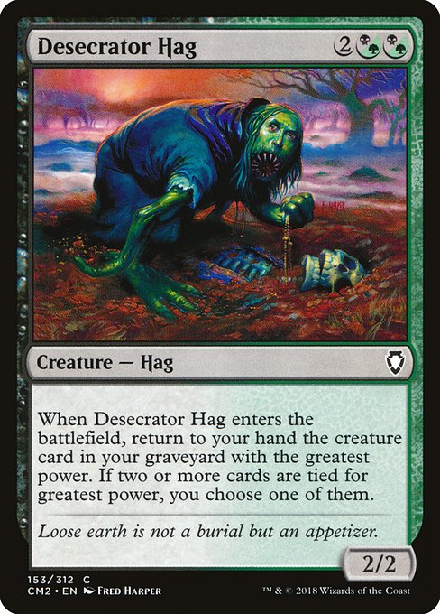 Desecrator Hag highlighted card art