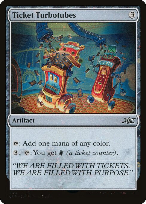 Ticket Turbotubes highlighted card art
