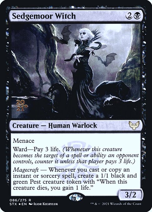 Sedgemoor Witch from Strixhaven: School of Mages Promos
