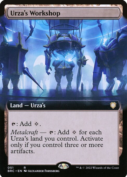 Urza's Workshop from The Brothers' War Commander