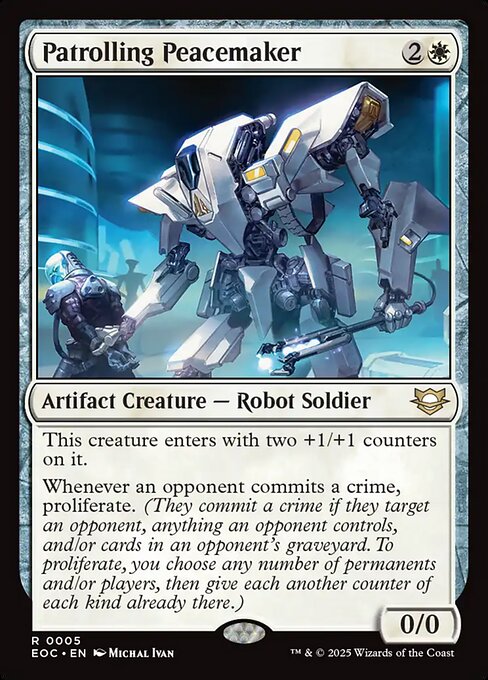Patrolling Peacemaker highlighted card art