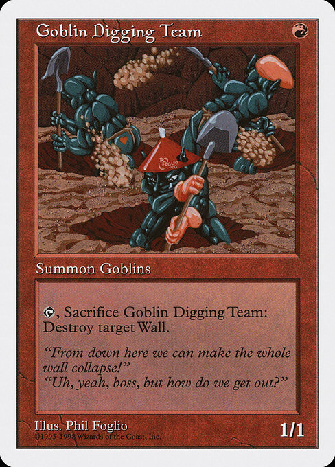 Goblin Digging Team from Anthologies
