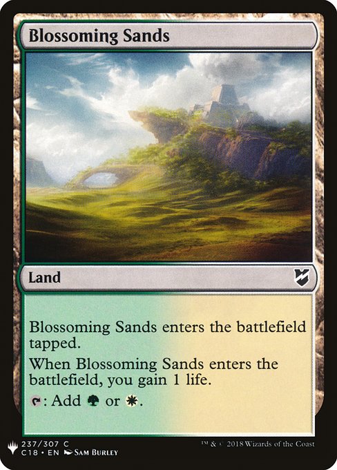 Blossoming Sands from The List