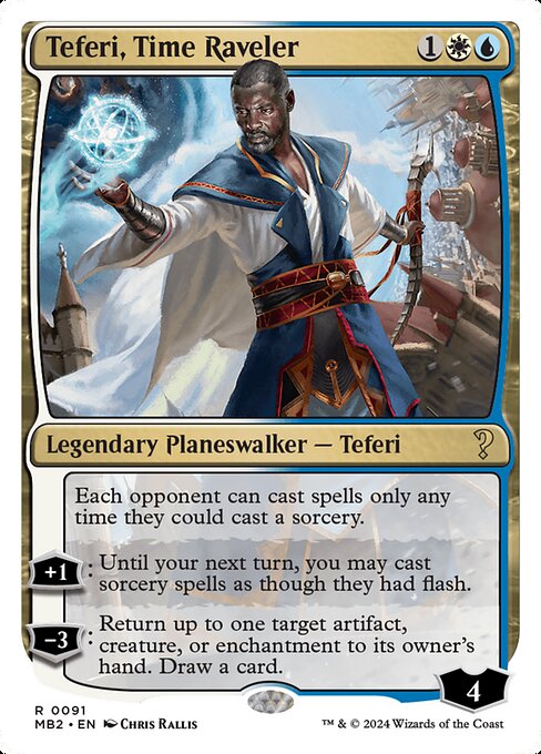 Teferi, Time Raveler highlighted card art