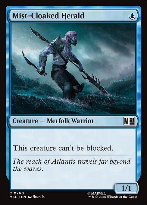 Mist-Cloaked Herald from Marvel Super Heroes Commander