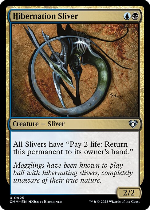 Hibernation Sliver highlighted card art