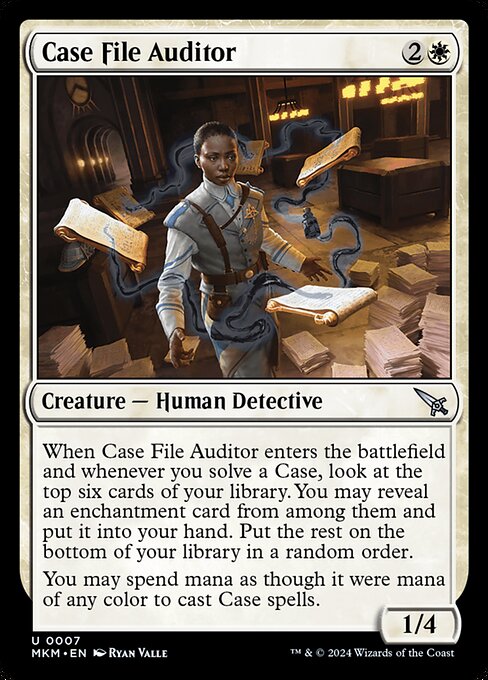 Case File Auditor highlighted card art
