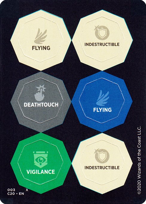 Punchcard // Punchcard from Commander 2020 Tokens
