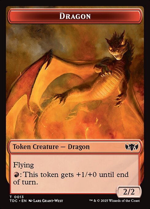 Dragon highlighted card art