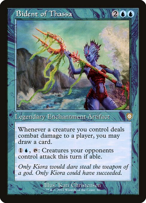 Bident of Thassa from The Brothers' War Commander