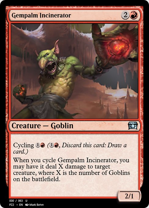 Gempalm Incinerator from Treasure Chest