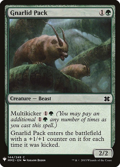Gnarlid Pack highlighted card art