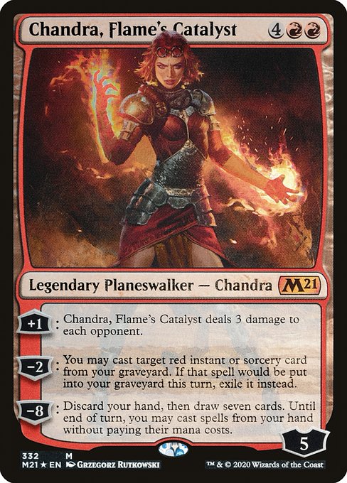 Chandra, Flame's Catalyst from Core Set 2021