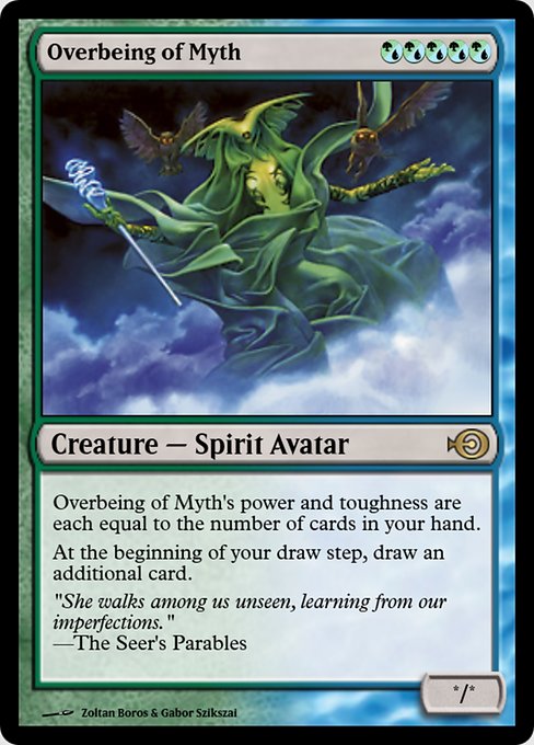 Overbeing of Myth highlighted card art