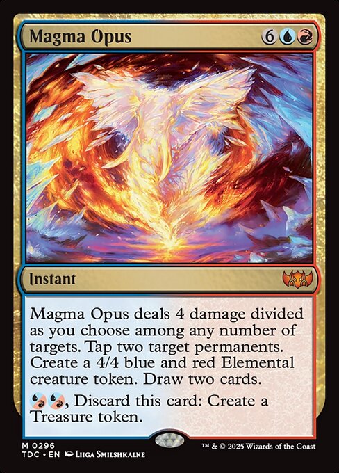 Magma Opus highlighted card art
