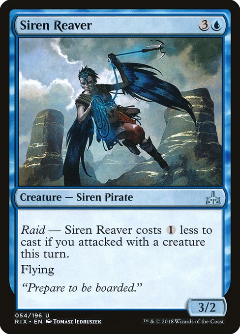 Siren Reaver highlighted card art