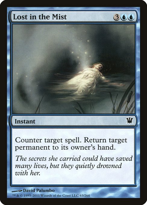 Lost in the Mist highlighted card art