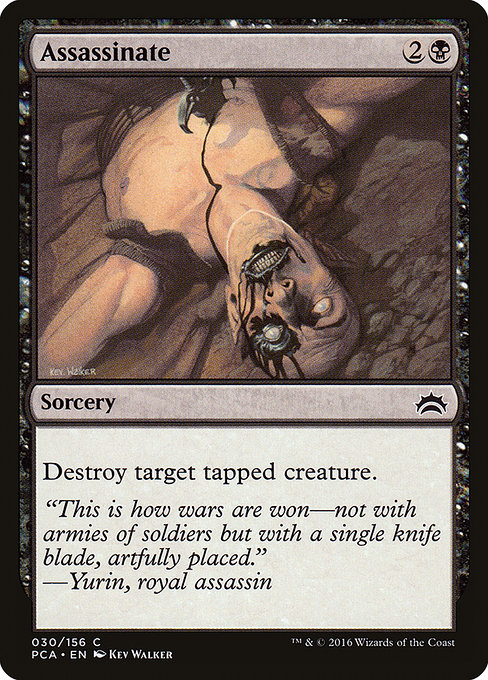 Assassinate from Planechase Anthology