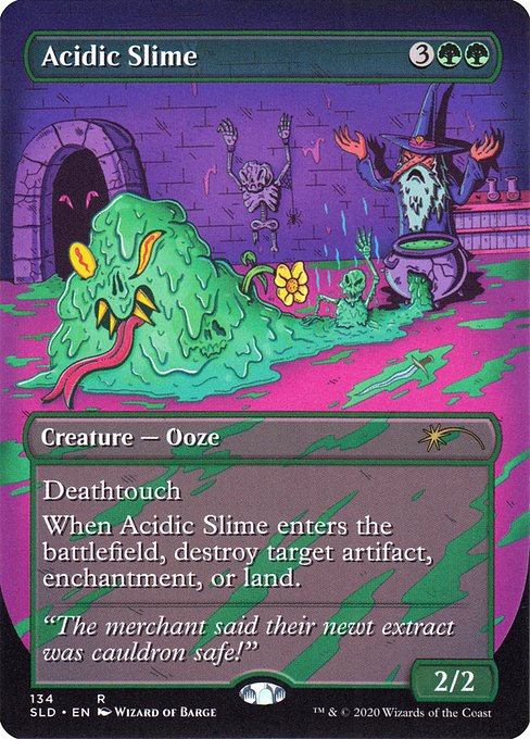 Acidic Slime from Secret Lair Drop