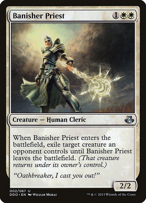 Banisher Priest from Duel Decks: Elspeth vs. Kiora