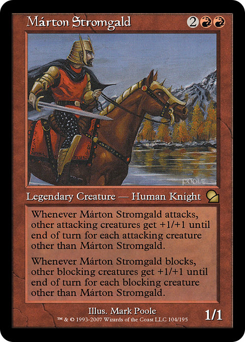 Márton Stromgald highlighted card art