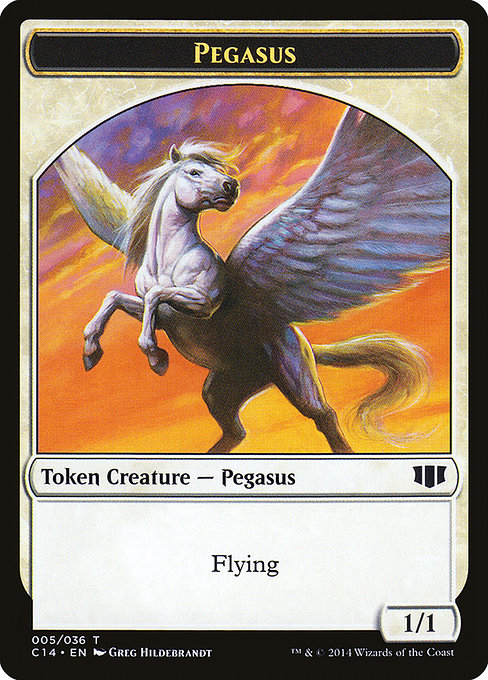 Pegasus from Commander 2014 Tokens
