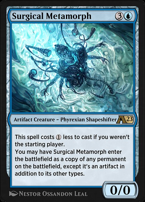 Surgical Metamorph highlighted card art