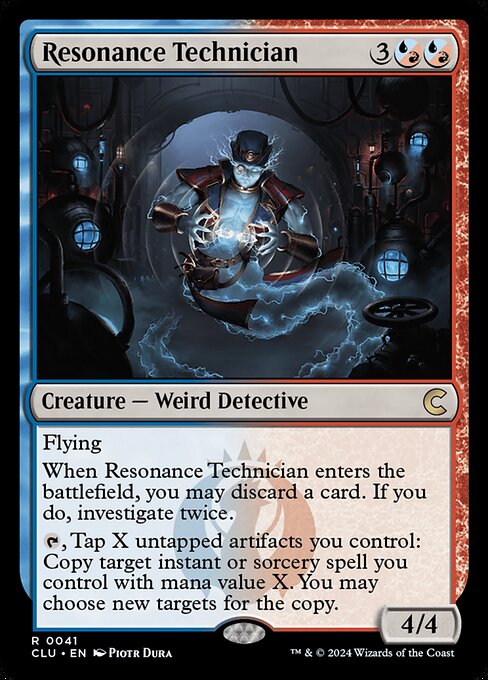 Resonance Technician highlighted card art