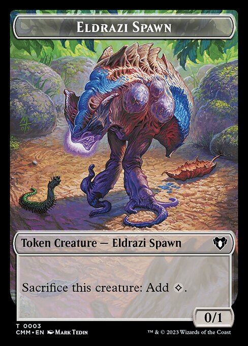 Eldrazi Spawn from Commander Masters Tokens