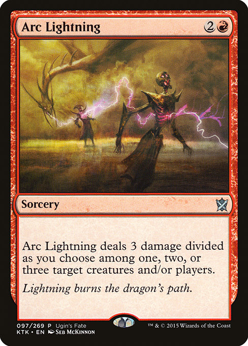 Arc Lightning from Ugin's Fate