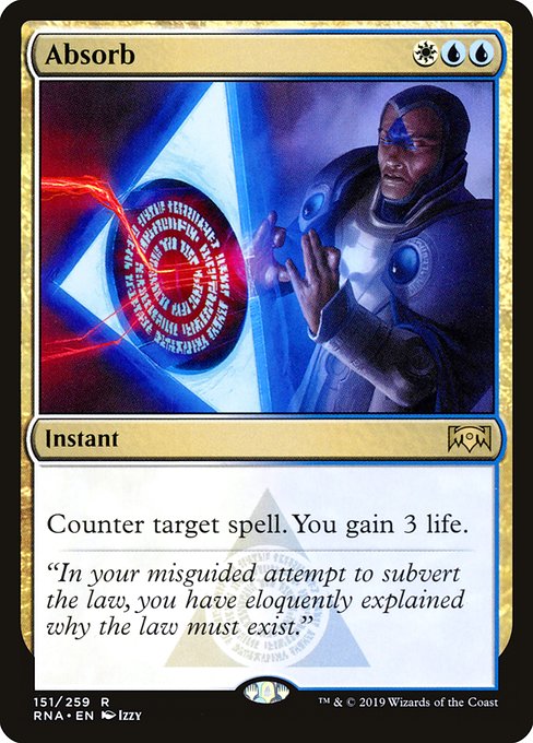 Absorb from Ravnica Allegiance