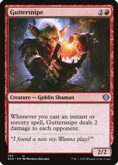 Guttersnipe from Starter Commander Decks