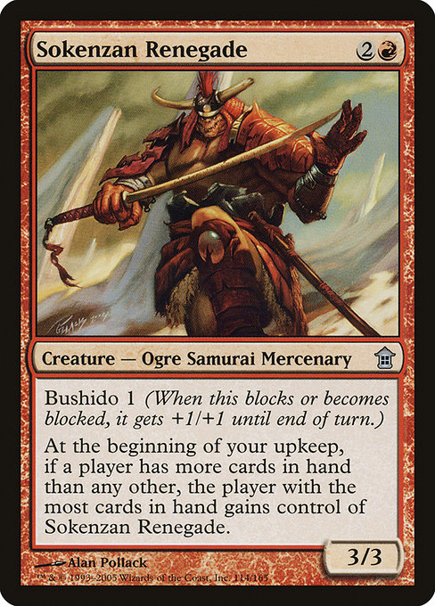 Sokenzan Renegade highlighted card art