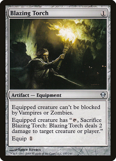 Blazing Torch from Zendikar