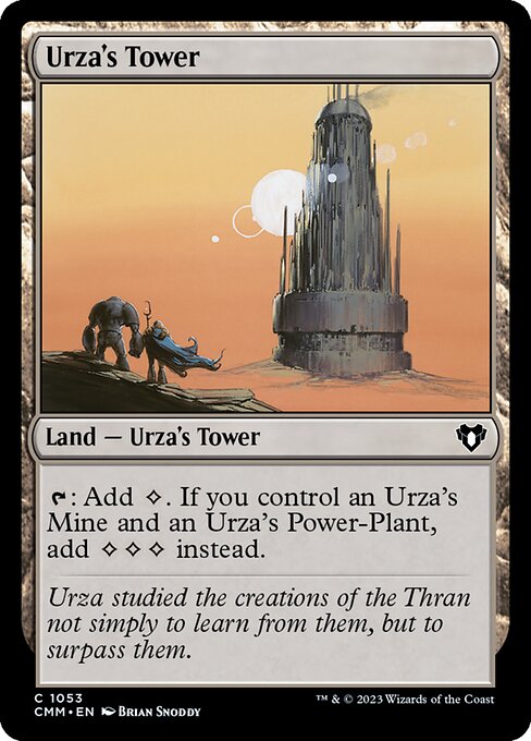 Urza's Tower from Commander Masters