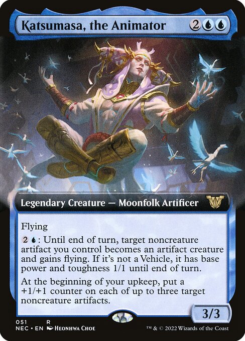 Katsumasa, the Animator highlighted card art