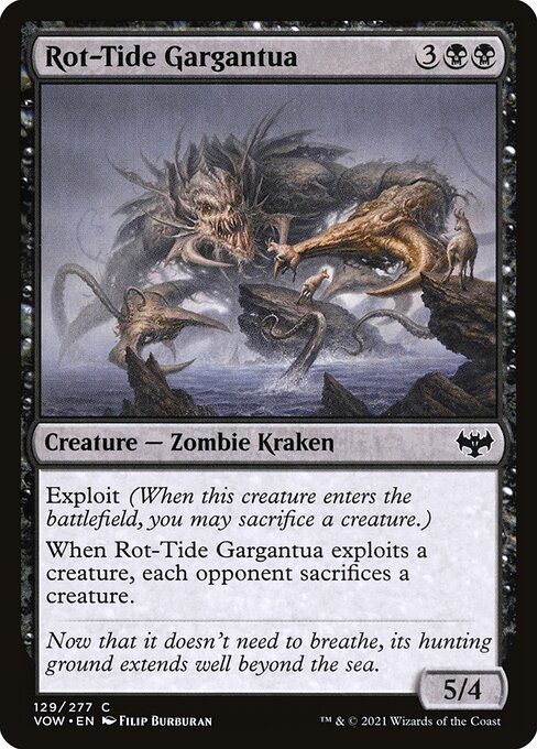 Rot-Tide Gargantua from Innistrad: Crimson Vow