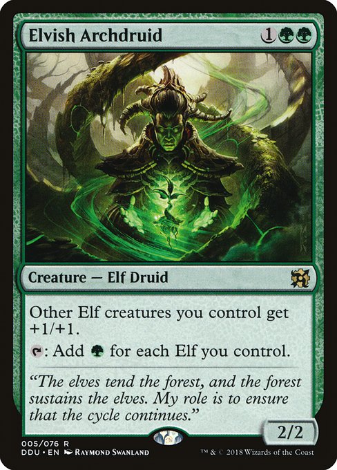 Elvish Archdruid from Duel Decks: Elves vs. Inventors