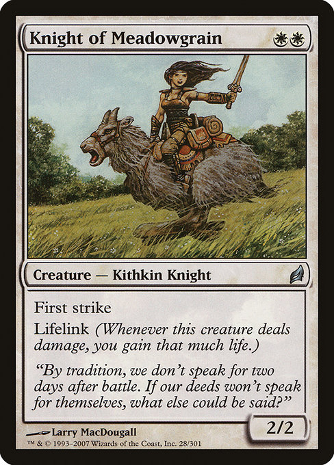 Knight of Meadowgrain from Lorwyn