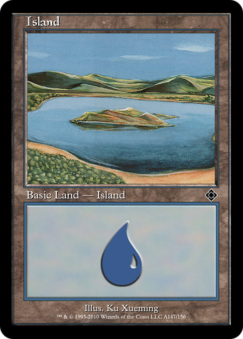 Island from Magic Online Theme Decks