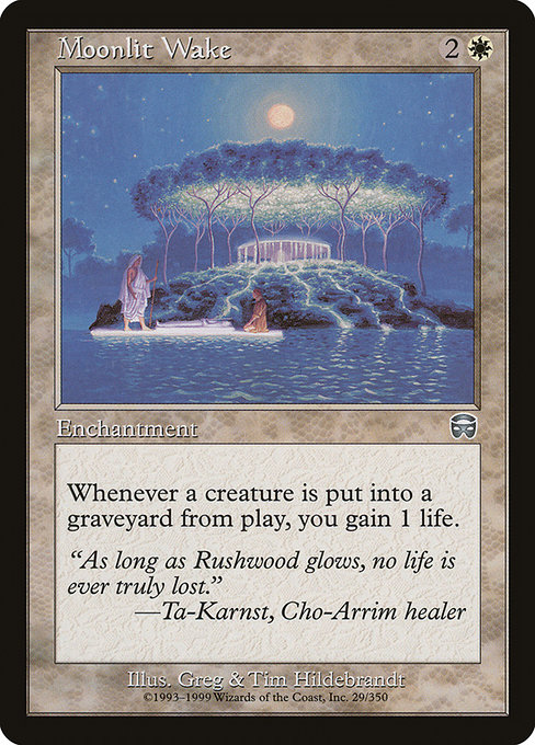 Moonlit Wake highlighted card art