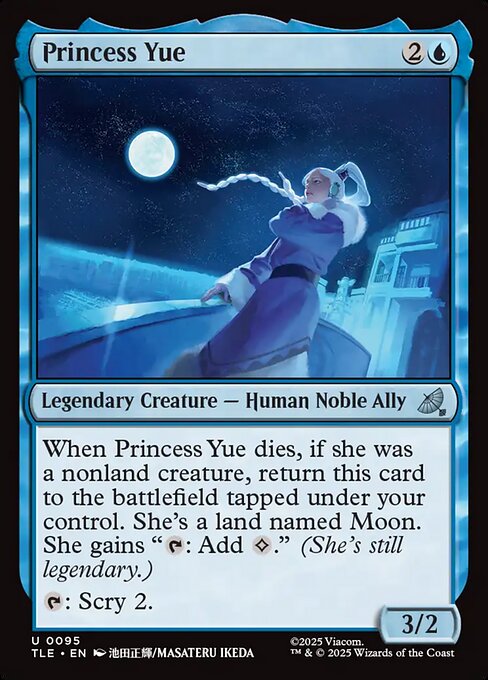 Princess Yue from Avatar: The Last Airbender Eternal