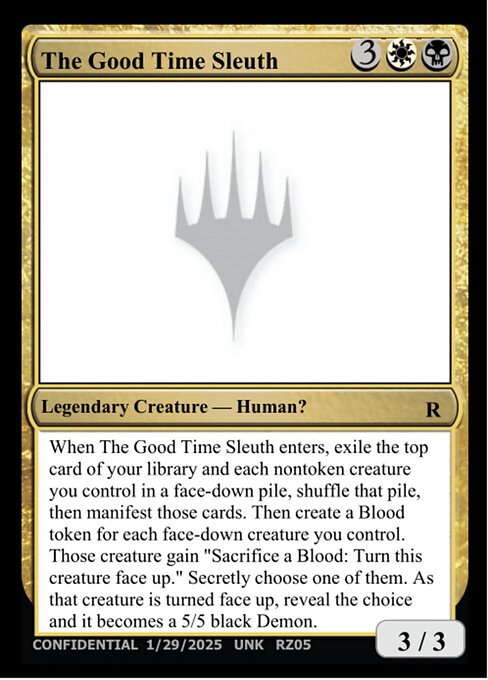 The Good Time Sleuth highlighted card art