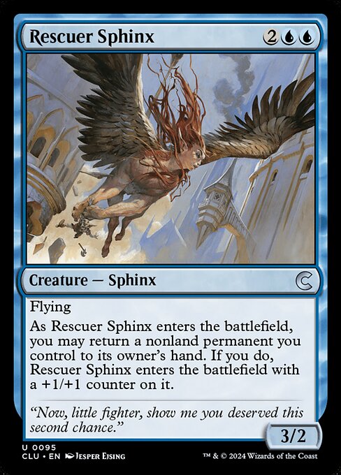 Rescuer Sphinx highlighted card art