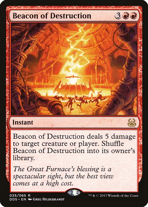 Beacon of Destruction highlighted card art